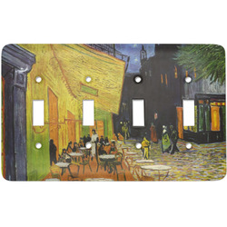 Cafe Terrace at Night (Van Gogh 1888) Light Switch Cover (4 Toggle Plate)