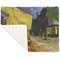 Cafe Terrace at Night (Van Gogh 1888) Linen Placemat - Folded Corner (single side)
