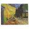 Cafe Terrace at Night (Van Gogh 1888) Linen Placemat - Front