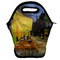 Cafe Terrace at Night (Van Gogh 1888) Lunch Bag - Front
