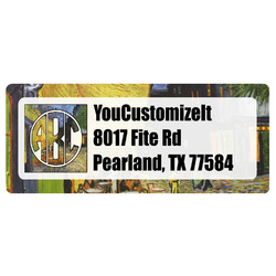 Cafe Terrace at Night (Van Gogh 1888) Return Address Labels
