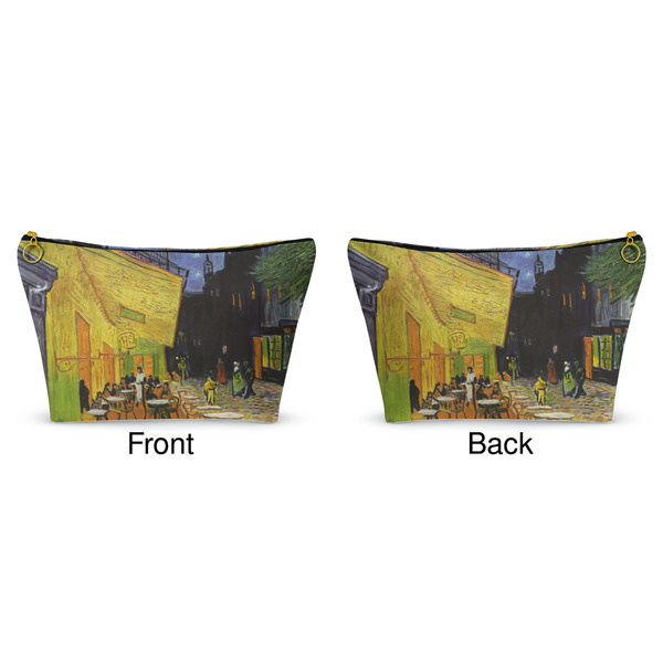 Cafe Terrace at Night (Van Gogh 1888) Makeup Bag (Front and Back)