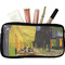 Cafe Terrace at Night (Van Gogh 1888) Makeup / Cosmetic Bag - Small