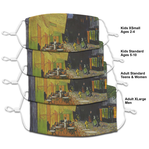 Cafe Terrace at Night (Van Gogh 1888) Mask1 Composite