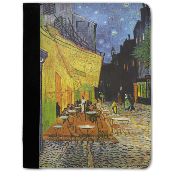 Custom Cafe Terrace at Night (Van Gogh 1888) Notebook Padfolio - Medium