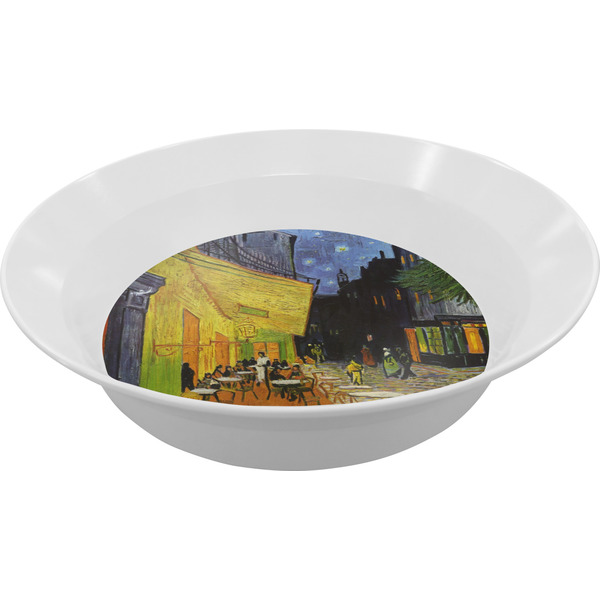 Custom Cafe Terrace at Night (Van Gogh 1888) Melamine Bowl