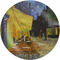 Cafe Terrace at Night (Van Gogh 1888) Melamine Plate - Front