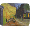 Cafe Terrace at Night (Van Gogh 1888) Memory Foam Bath Mat 48 X 36