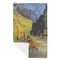 Cafe Terrace at Night (Van Gogh 1888) Microfiber Golf Towels - FOLD