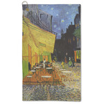 Cafe Terrace at Night (Van Gogh 1888) Microfiber Golf Towel