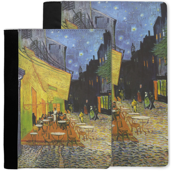Cafe Terrace at Night (Van Gogh 1888) Notebook Padfolio - MAIN