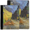 Cafe Terrace at Night (Van Gogh 1888) Notebook Padfolio - MAIN