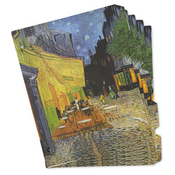 Cafe Terrace at Night (Van Gogh 1888) Binder Tab Divider Set