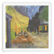 Cafe Terrace at Night (Van Gogh 1888) Paper Dinner Napkin - Front View