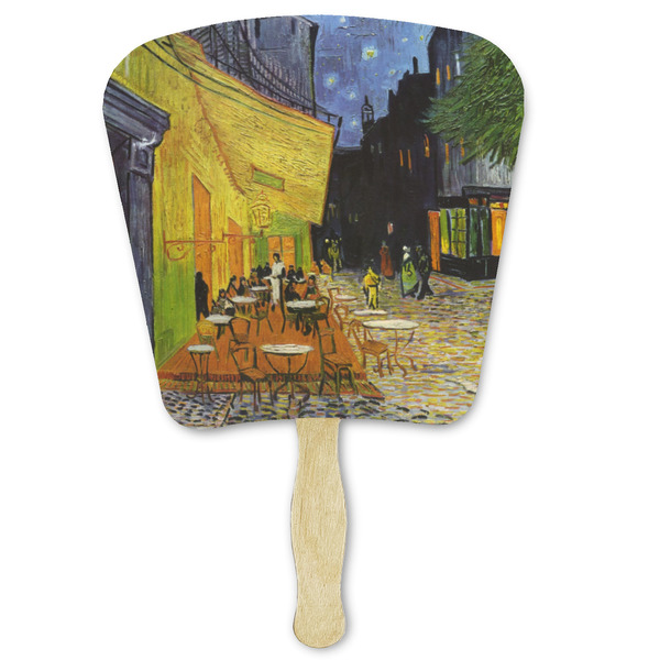 Custom Cafe Terrace at Night (Van Gogh 1888) Paper Fan