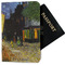 Cafe Terrace at Night (Van Gogh 1888) Passport Holder - Fabric