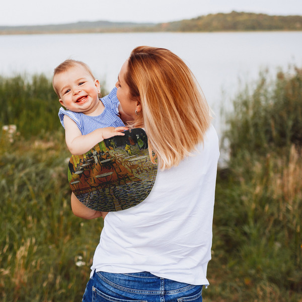 Cafe Terrace at Night (Van Gogh 1888) Peanut Shaped Burp - Lifestyle
