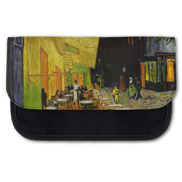 Custom Cafe Terrace at Night (Van Gogh 1888) Canvas Pencil Case