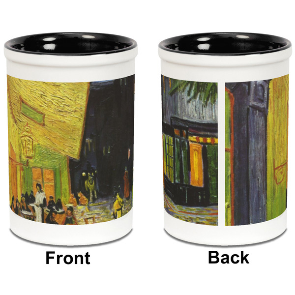 Cafe Terrace at Night (Van Gogh 1888) Pencil Holder - Black - approval