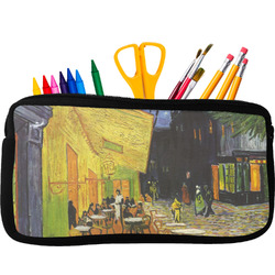 Cafe Terrace at Night (Van Gogh 1888) Neoprene Pencil Case