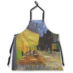 Cafe Terrace at Night (Van Gogh 1888) Apron Without Pockets