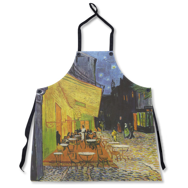 Custom Cafe Terrace at Night (Van Gogh 1888) Apron Without Pockets