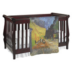 Cafe Terrace at Night (Van Gogh 1888) Baby Blanket (Single Sided)