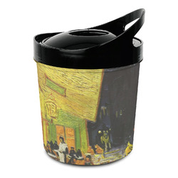 Cafe Terrace at Night (Van Gogh 1888) Plastic Ice Bucket