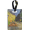 Cafe Terrace at Night (Van Gogh 1888) Personalized Rectangular Luggage Tag