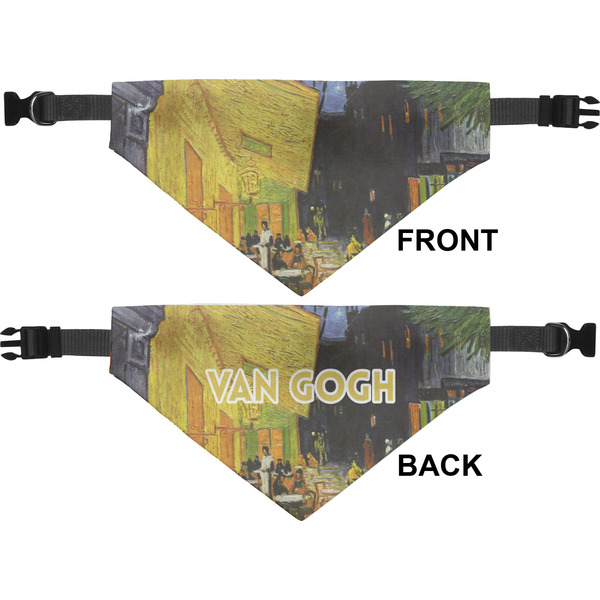 Cafe Terrace at Night (Van Gogh 1888) Pet Bandana Approval
