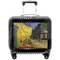 Cafe Terrace at Night (Van Gogh 1888) Pilot Bag Luggage with Wheels