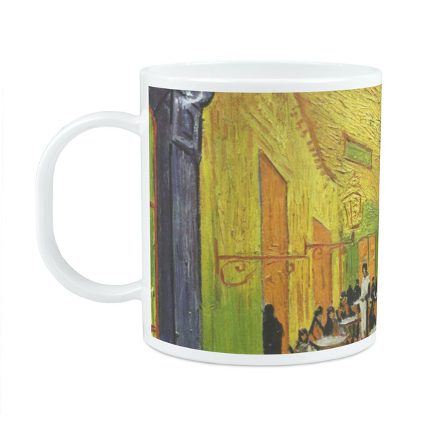 Custom Cafe Terrace at Night (Van Gogh 1888) Plastic Kids Mug