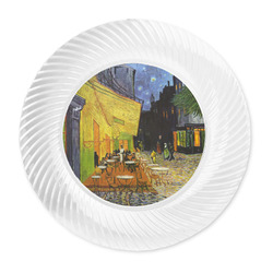 Cafe Terrace at Night (Van Gogh 1888) Plastic Party Dinner Plates - 10"