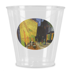 Cafe Terrace at Night (Van Gogh 1888) Plastic Shot Glass