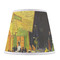 Cafe Terrace at Night (Van Gogh 1888) Poly Film Empire Lampshade - Front View