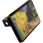 Cafe Terrace at Night (Van Gogh 1888) Rectangular Trailer Hitch Cover - 2"