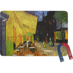 Cafe Terrace at Night (Van Gogh 1888) Rectangular Fridge Magnet