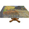 Cafe Terrace at Night (Van Gogh 1888) Rectangular Tablecloths (Personalized)