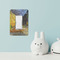 Cafe Terrace at Night (Van Gogh 1888) Rocker Light Switch Covers - Single - IN CONTEXT
