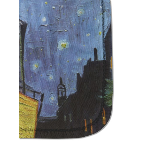 Cafe Terrace at Night (Van Gogh 1888) Sanitizer Holder Keychain - Detail