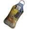 Cafe Terrace at Night (Van Gogh 1888) Sanitizer Holder Keychain - Large in Case