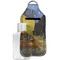 Cafe Terrace at Night (Van Gogh 1888) Sanitizer Holder Keychain - Large with Case