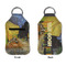 Cafe Terrace at Night (Van Gogh 1888) Sanitizer Holder Keychain - Small APPROVAL (Flat)