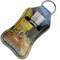 Cafe Terrace at Night (Van Gogh 1888) Sanitizer Holder Keychain - Small in Case