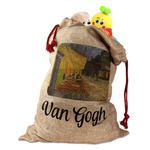 Cafe Terrace at Night (Van Gogh 1888) Santa Sack