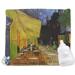 Cafe Terrace at Night (Van Gogh 1888) Security Blanket - Single Sided
