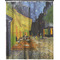 Cafe Terrace at Night (Van Gogh 1888) Shower Curtain - 70"x83" - Front