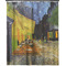 Cafe Terrace at Night (Van Gogh 1888) Extra Long Shower Curtain - 70"x83"