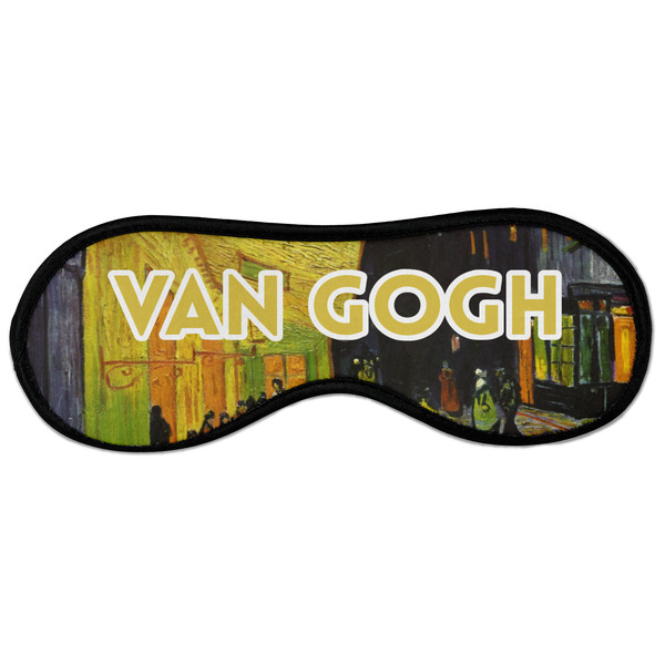 Custom Cafe Terrace at Night (Van Gogh 1888) Sleeping Eye Masks - Large