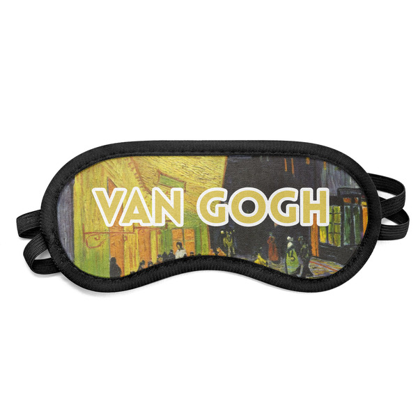Custom Cafe Terrace at Night (Van Gogh 1888) Sleeping Eye Mask - Small